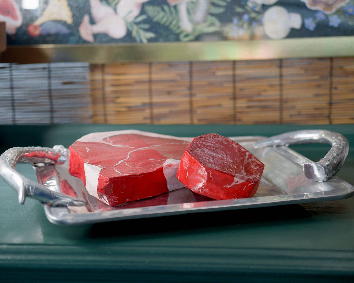 Papier Mâché Ribeye Steak